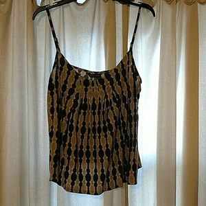 Printed cami style top